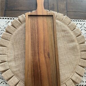 Madison Natural Wood Serving Board